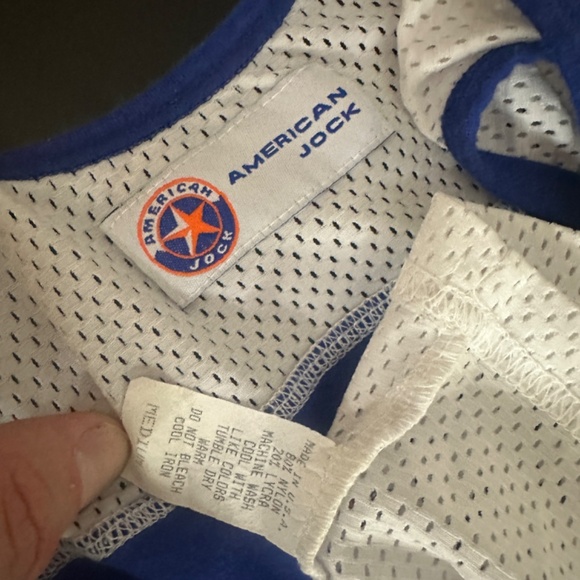 American Jock Mesh Tank Top Medium Gently worn 80% nylon / 20% lycra - Picture 4 of 4